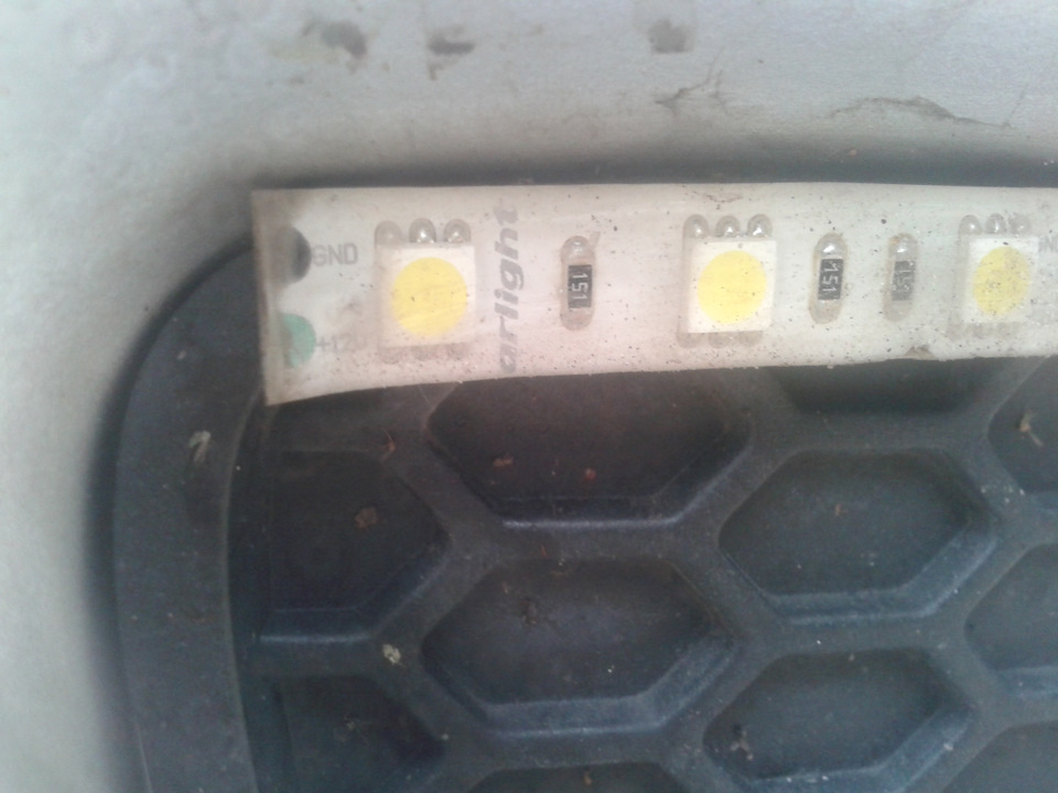 Led подсветка под двери, ХДО, габаритные огни, подсветка в багажнике ...