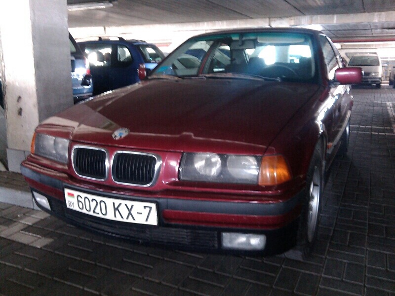 Вибрация при наборе скорости? — BMW 3 series (E36/5), 1,6 л, 1997 года ...