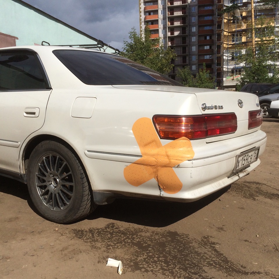 Машинка, не болей! — Toyota Mark II (100), 2,5 л, 1997 года | стайлинг |  DRIVE2