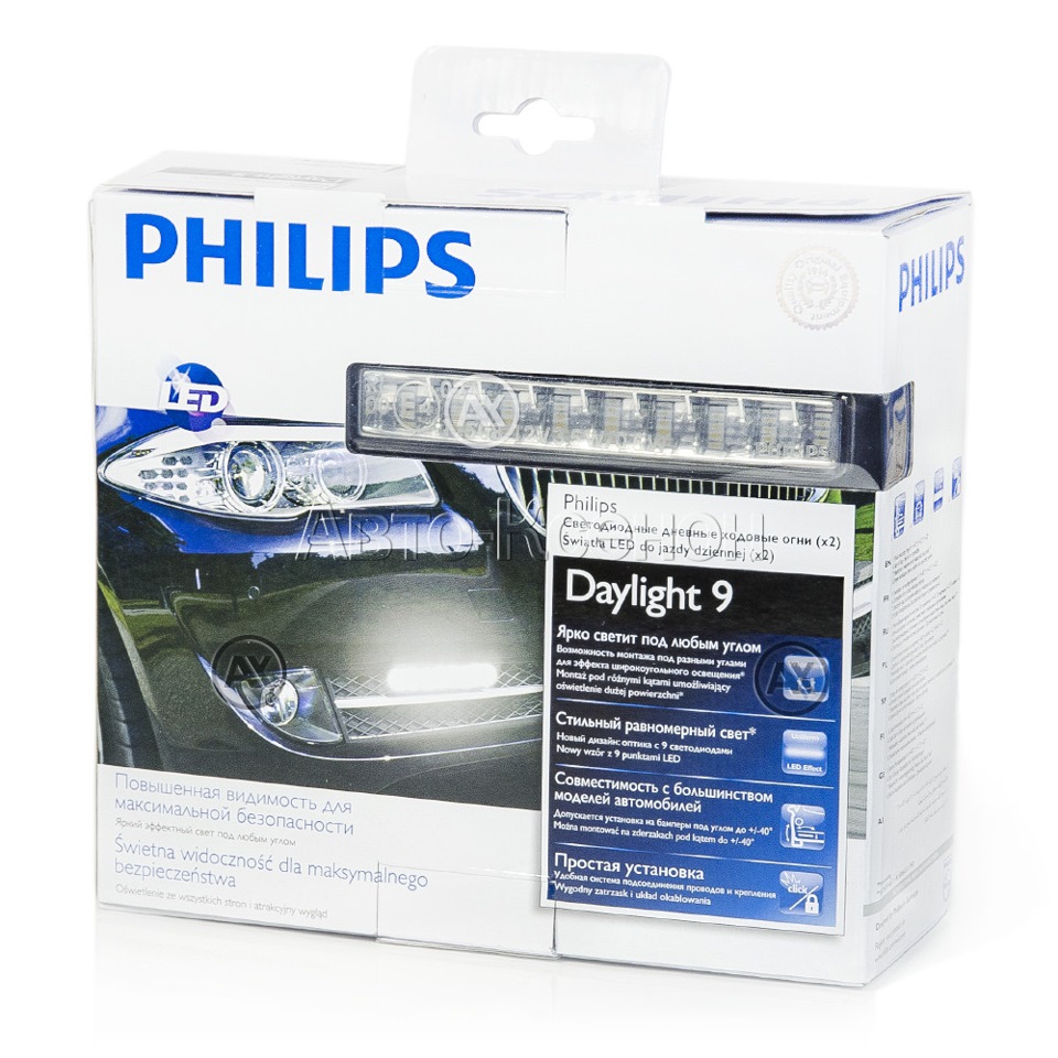 Дхо филипс. Philips 9 led ходовые огни. Ходовые светодиодные огни Philips Daylight 9. Филипс ДХО лед. Philips led авто ДХО 125.