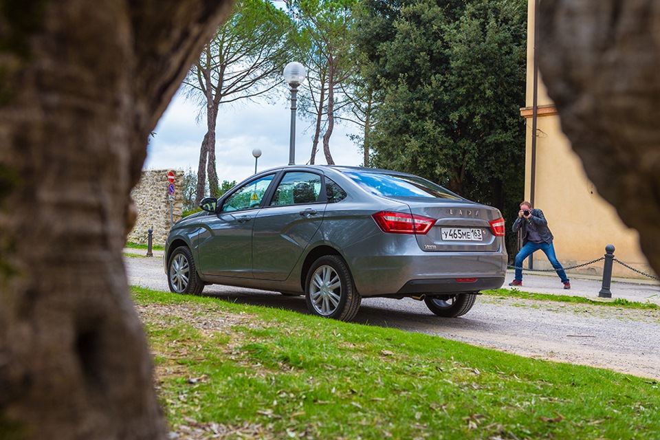 Lada Vesta тест драйв