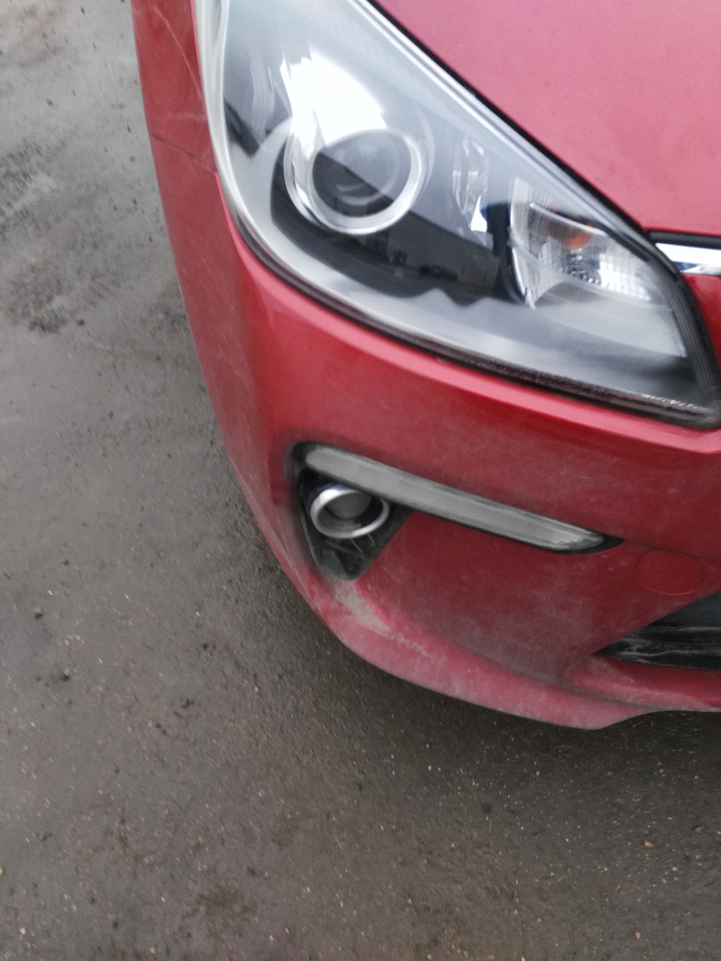 фара потеет — это норма — KIA Rio (4G), 1,6 л, 2017 года | визит на ...