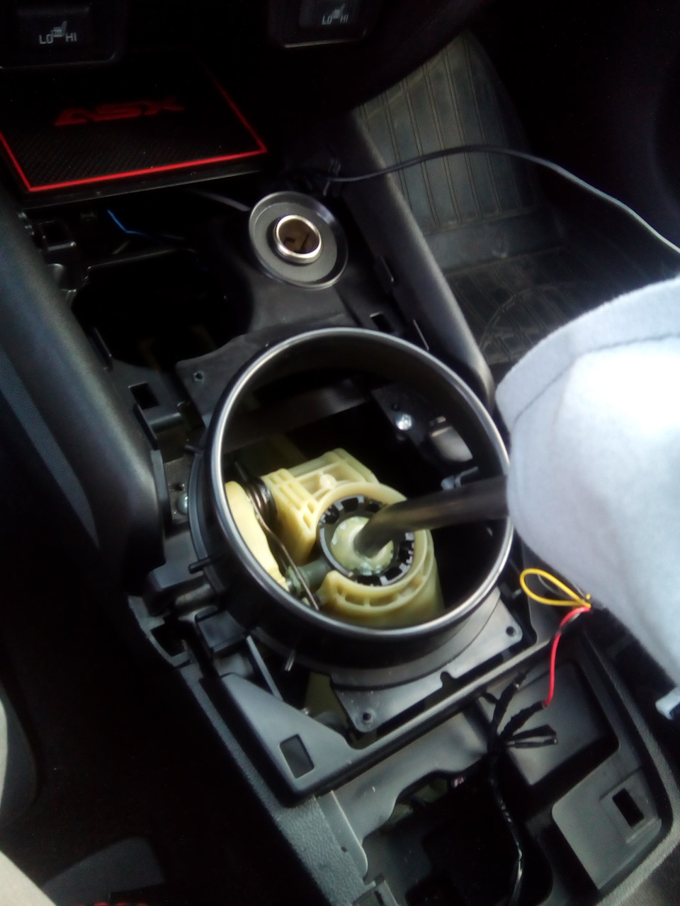 Подключение "антирадара" к шайбе 4WD. — Mitsubishi ASX, 1,6 л, 2014 ...