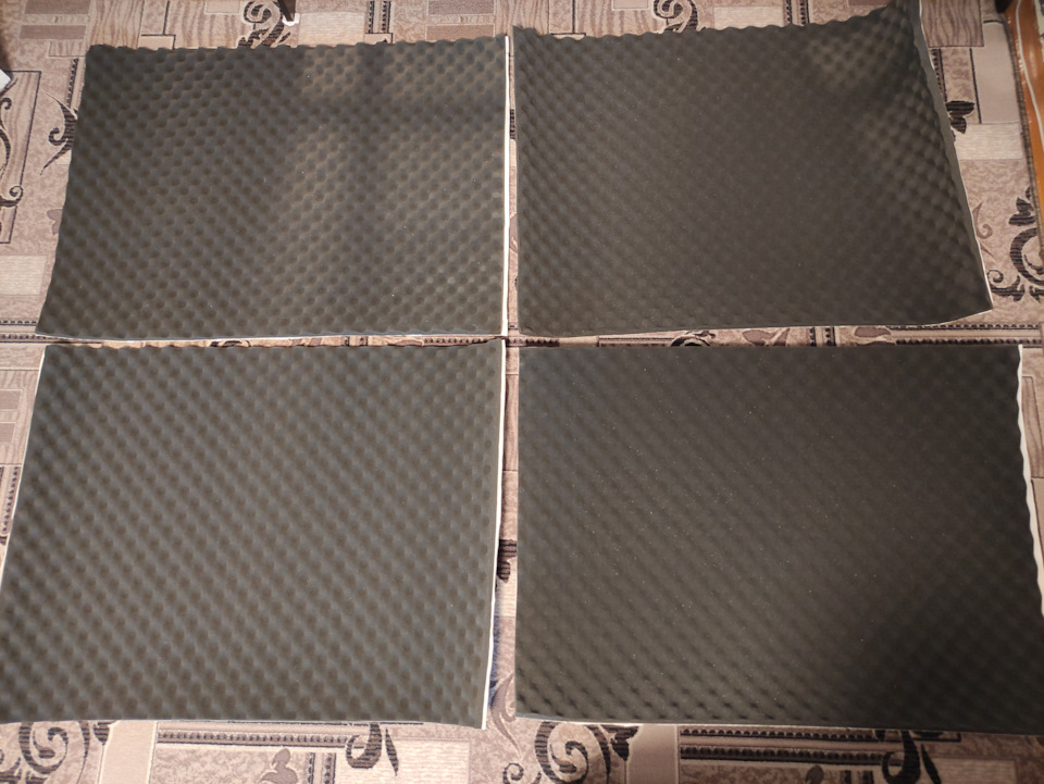 Акустический поролон в дверные карты. — Ford Focus II Sedan, 1,8 л ...