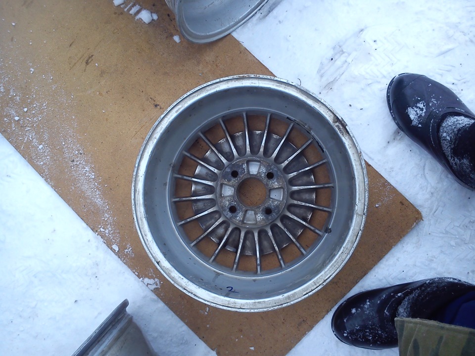 Подробные фотки рОнал турбо — Volkswagen Golf Mk1, 1,8 л, 1981 года ...