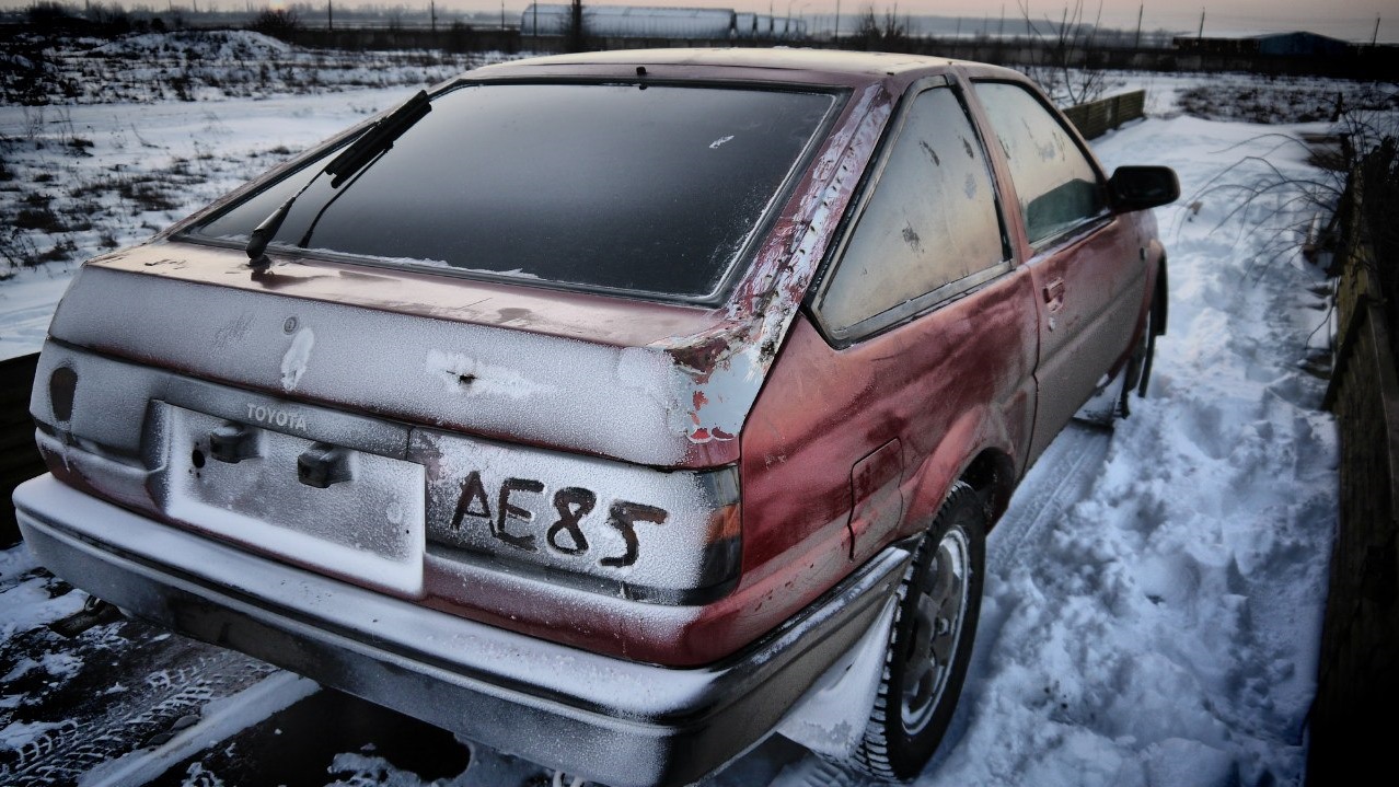 Toyota Sprinter Trueno (85) 1.5 бензиновый 1983 | Хачиго на DRIVE2