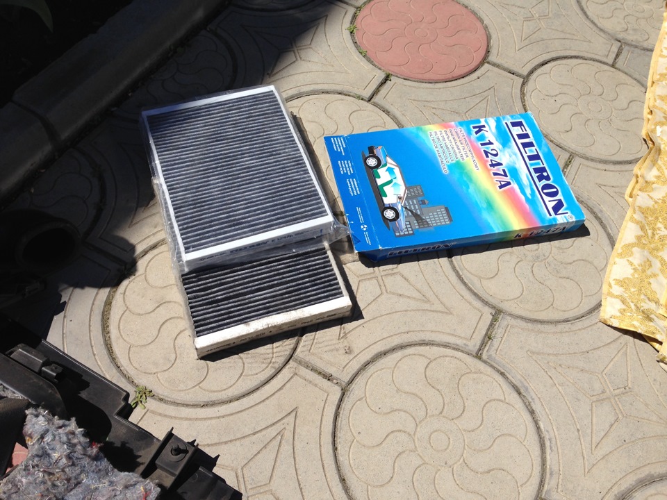 Замена салонного фильтра — Citroen C5 (2G), 1,6 л, 2008 года | плановое ...