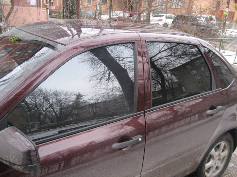 каркасные шторки — Lada Гранта, 1,6 л, 2012 года | аксессуары | DRIVE2