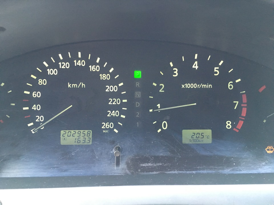 У кого какой расход по городу — Nissan Maxima QX (A33), 3 л, 2004 года ...