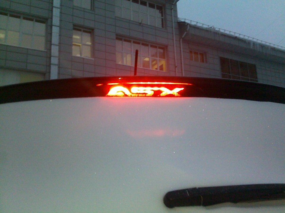Наклейка на стоп-сигнал)))) — Mitsubishi ASX, 2 л, 2010 года | стайлинг ...