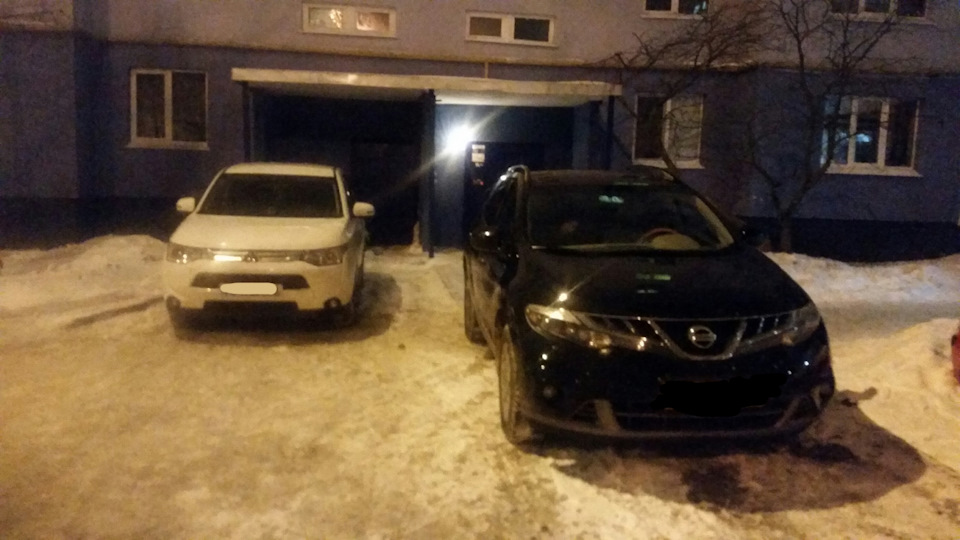 Мурашка и аут — Nissan Murano II, 3,5 л, 2012 года | встреча | DRIVE2