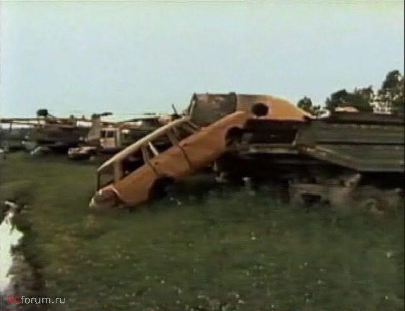 Брошенные авто в припяти