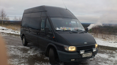 Bortzhurnal Ford Transit Chernyj Huligan