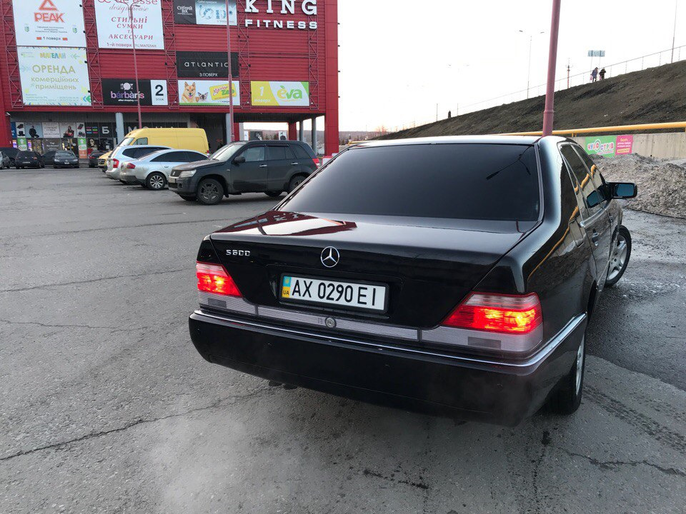 Задницу завершил! — Mercedes-Benz S-Class (W140), 6 л, 1991 года ...