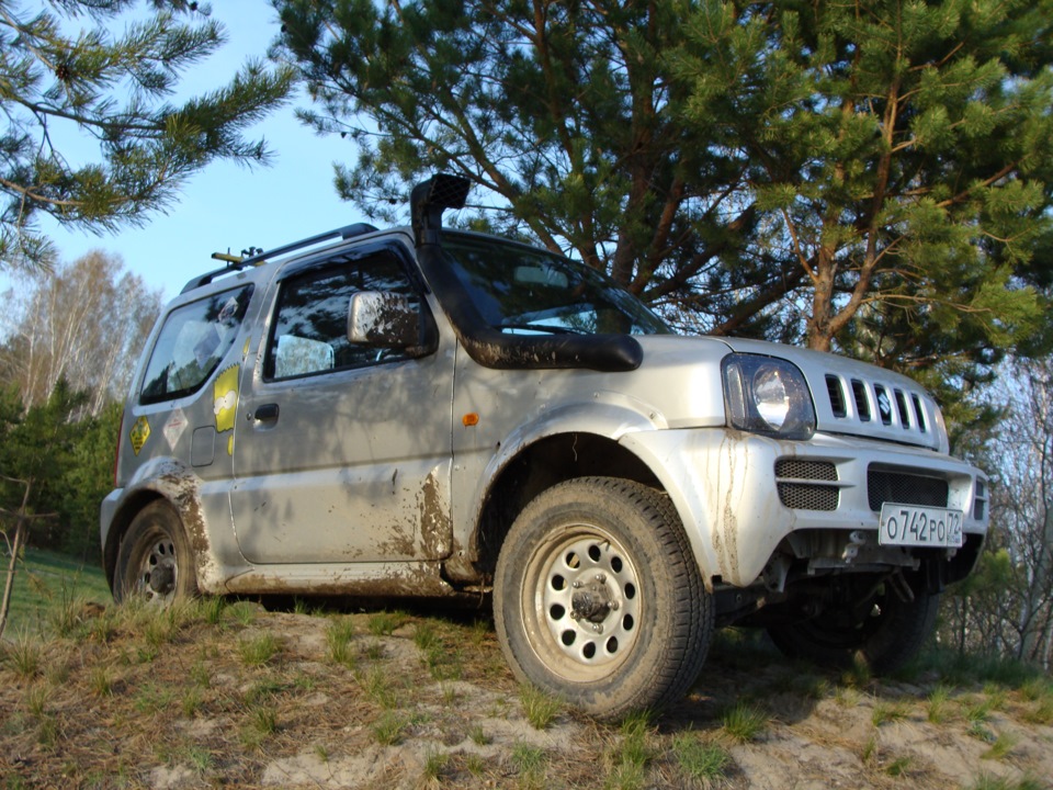 Поставил шноркель — Suzuki Jimny (1G), 1,3 л, 2012 года | тюнинг | DRIVE2