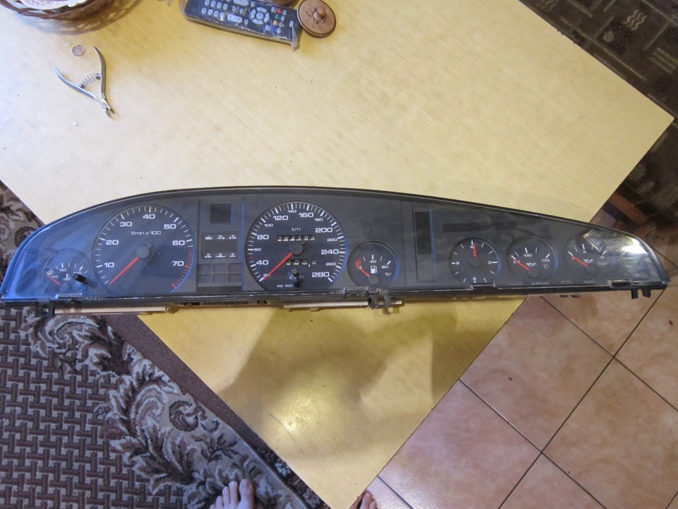 Продам полную приборку ауди 100 С4. — Audi 200 (C3), 2,2 л, 1988 года ...
