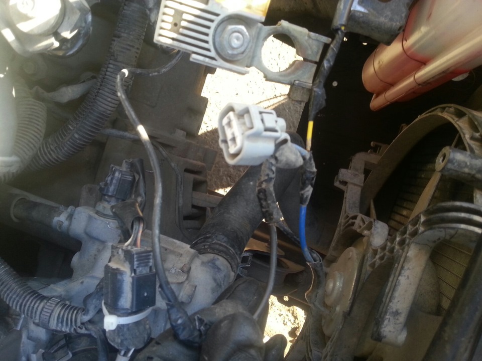 Блок вентиляторов — Mitsubishi Lancer IX, 1,6 л, 2009 года | своими ...