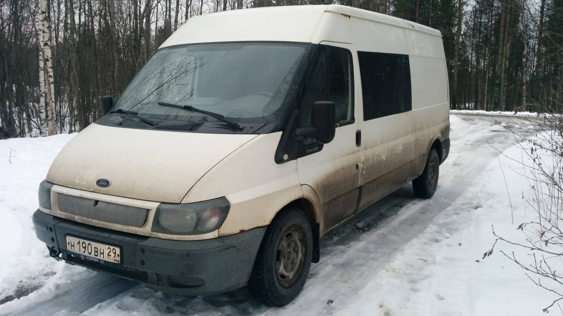 Ford Transit (6G) 2.4 дизельный 2000 | 2,4 90 d2fa на DRIVE2