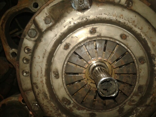 Центровка диска сцепления (кулибин стаил) — Mazda Luce III, 1,9 л, 1979 ...