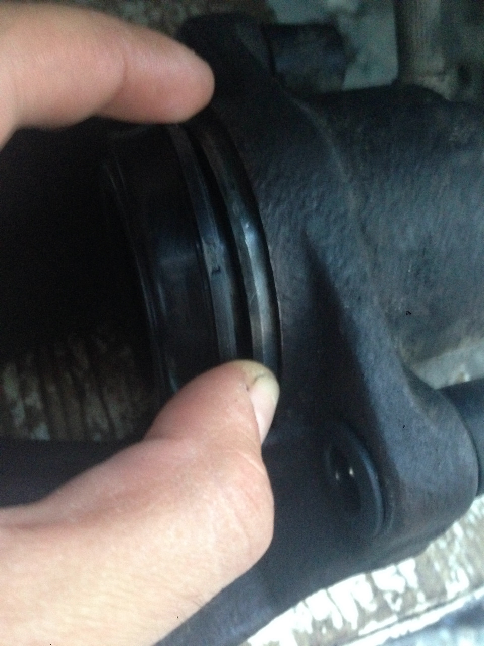 Скинул суппорт, одеть чтоб не слетал просто нереально — Honda Accord (7G)