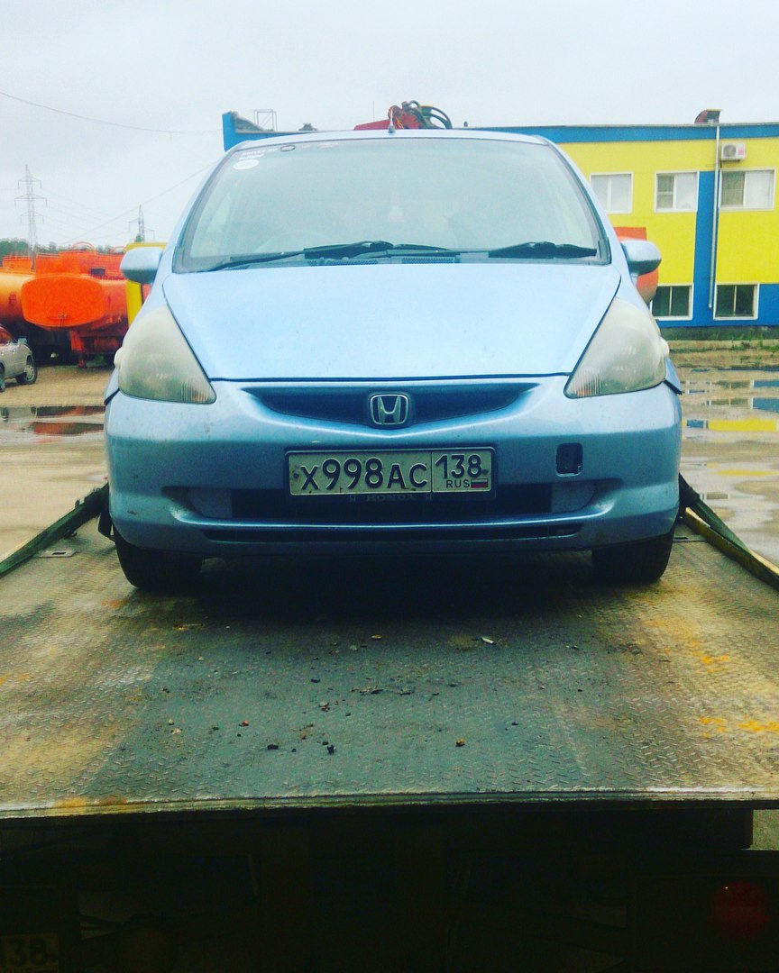 Доплавался… Гидроудар)… — Honda Fit (1G), 1,5 л, 2001 года | поломка |  DRIVE2