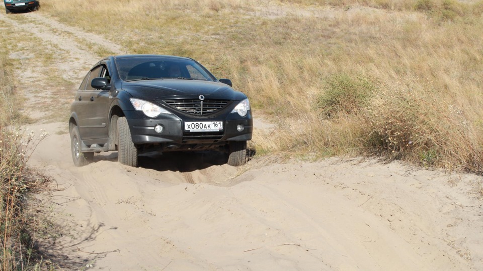 Дорога Азов Сити Ростов-на-Дону — SsangYong Actyon (1G), 2,3 л, 2008 ...