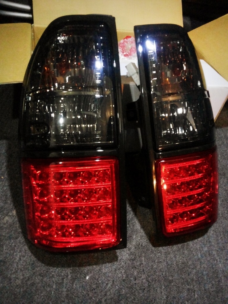 Диодные фонари — Toyota Land Cruiser Prado 90-series, 3 л, 1997 года ...