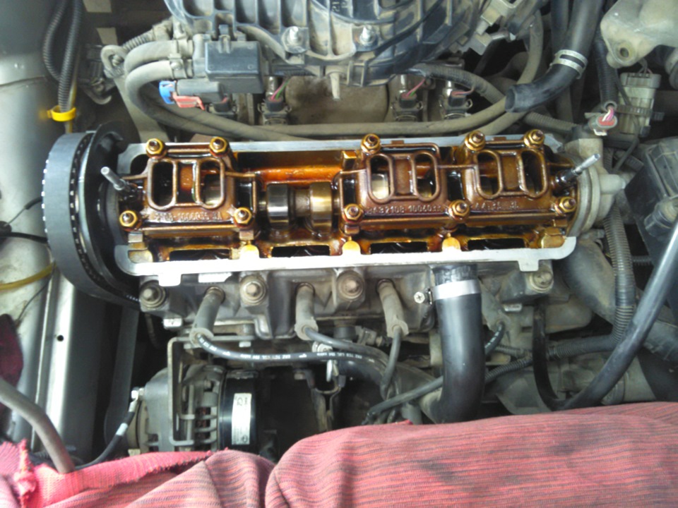 Замена помпы и установка нового вентилятора. — Lada 2115, 1,6 л, 2008 ...