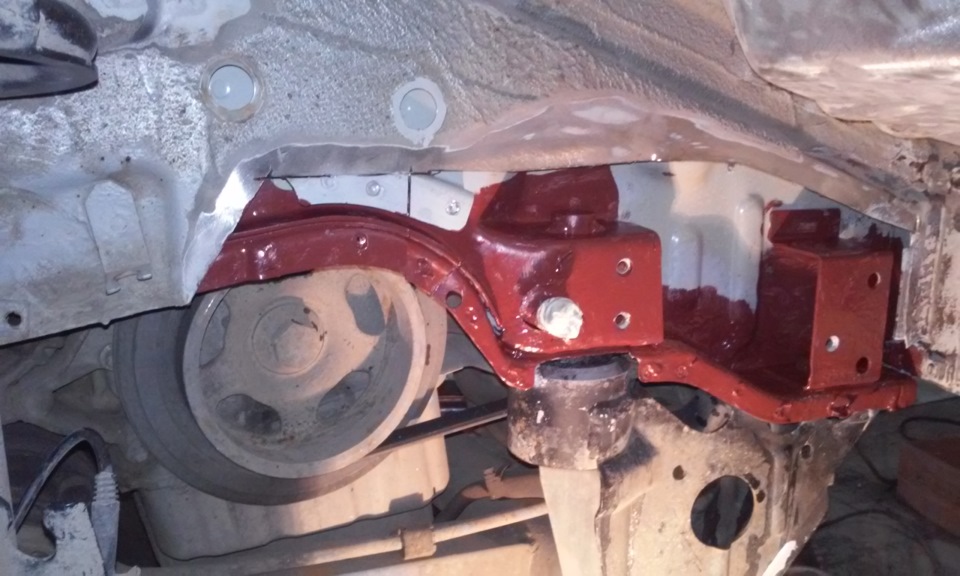 лонжерон — Mercedes-Benz Vito (1G), 2,2 л, 1999 года | своими руками ...