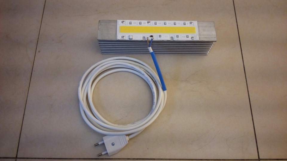 100 ватт led прожектор за 500р — DRIVE2