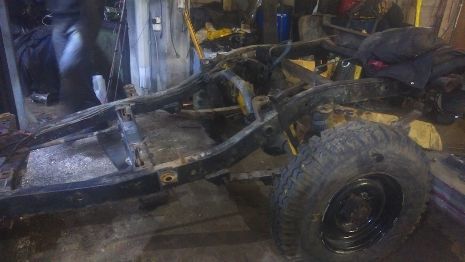 Рама на Ниву 21213 — Lada 4x4 3D, 1,7 л, 1999 года | кузовной ремонт ...