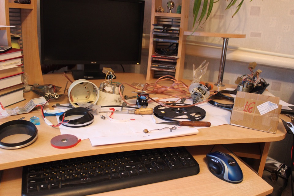 Диодная подсветка приборов . — Lada 2106, 1,6 л, 1985 года ...