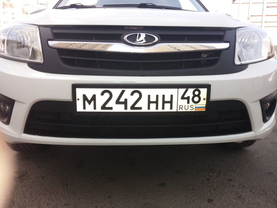 рамки — Lada Гранта Лифтбек (1G), 1,6 л, 2014 года | аксессуары | DRIVE2