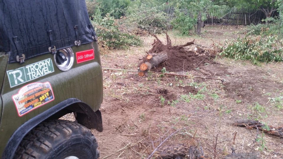 Замена крестовины и корчевание деревьев)))) — УАЗ 31512, 2,7 л, 2000 ...