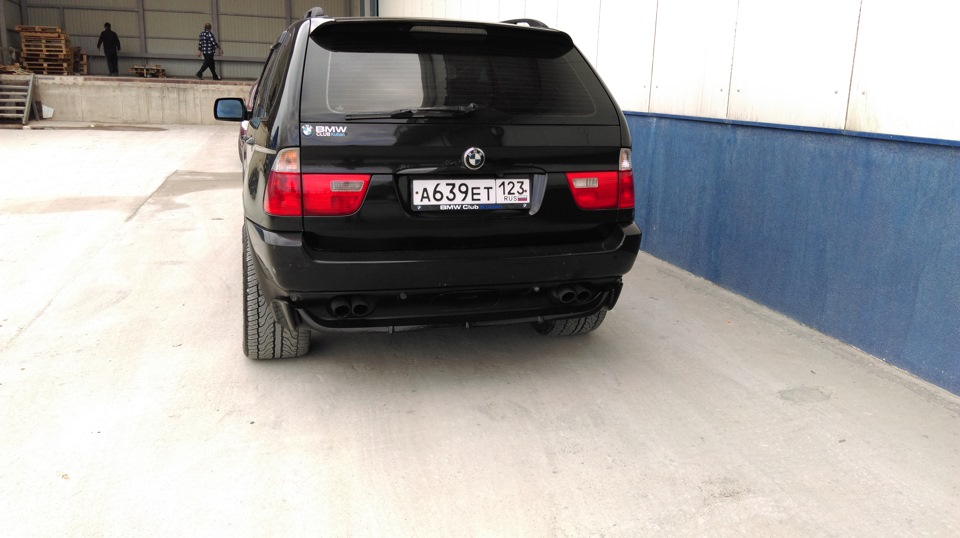 Удаление пневмы bmw e53