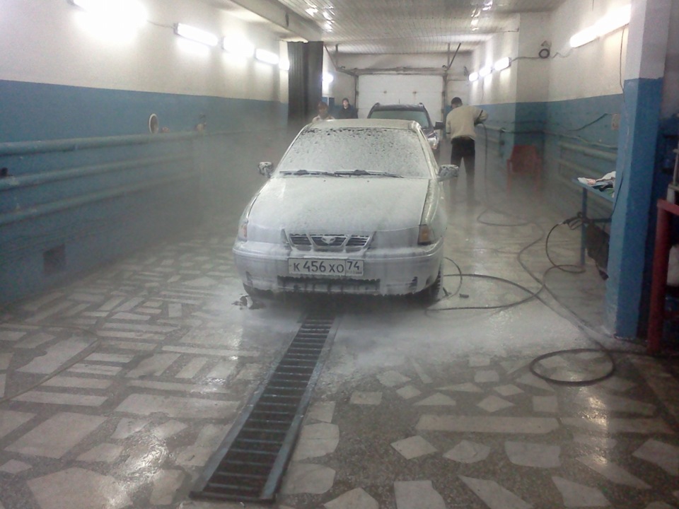 Полный прямоточный выхлоп=) — Daewoo Nexia (2G), 1,5 л, 2007 года ...