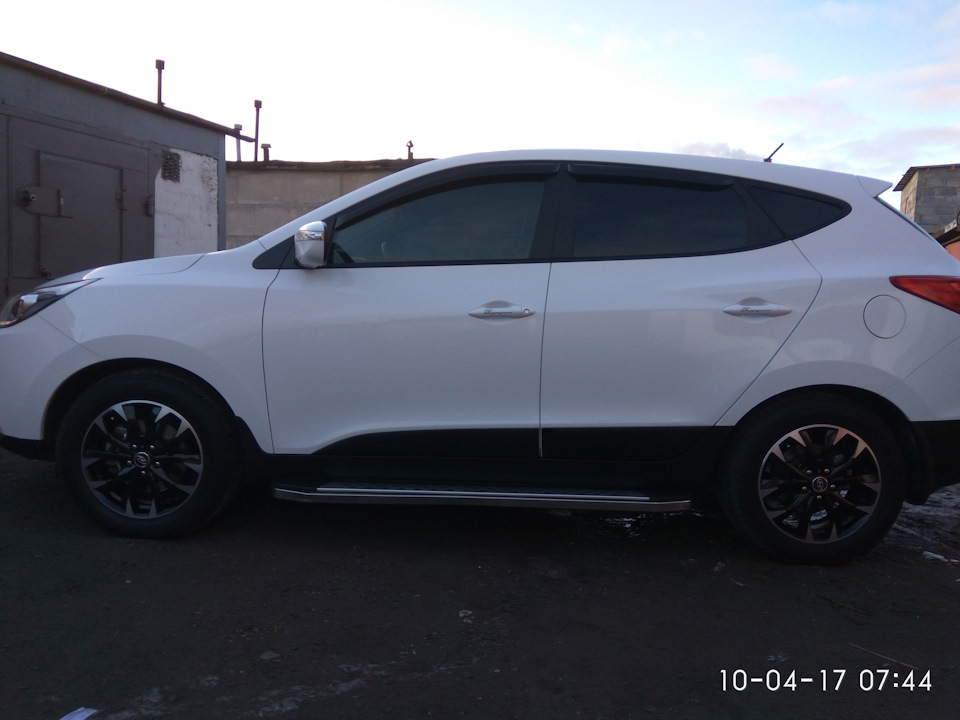 Диски на лето — Hyundai ix35, 2 л, 2015 года | колёсные диски | DRIVE2