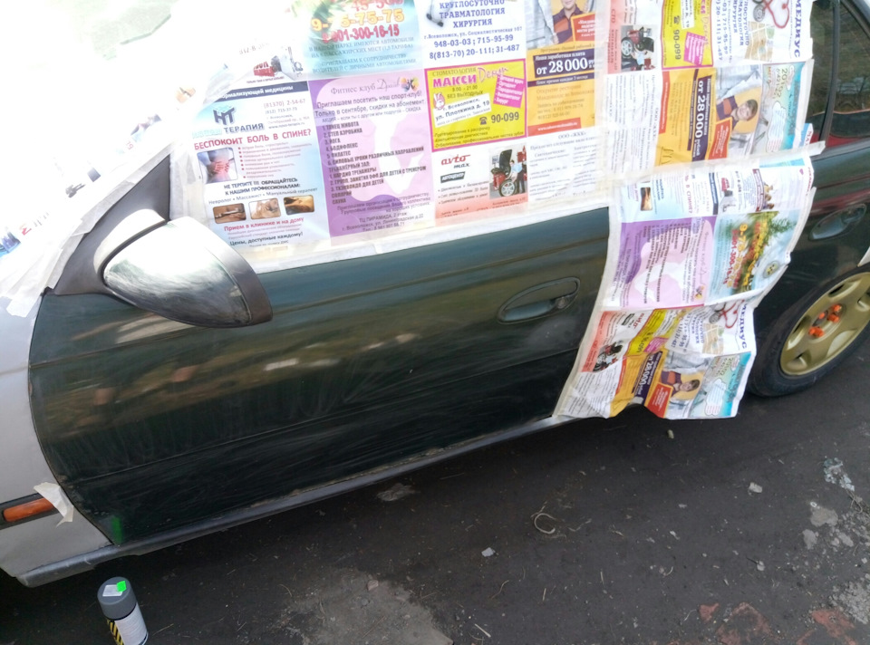 Балуемся пластидипом. Часть 2 — Opel Omega B, 2,5 л, 1997 года | своими ...