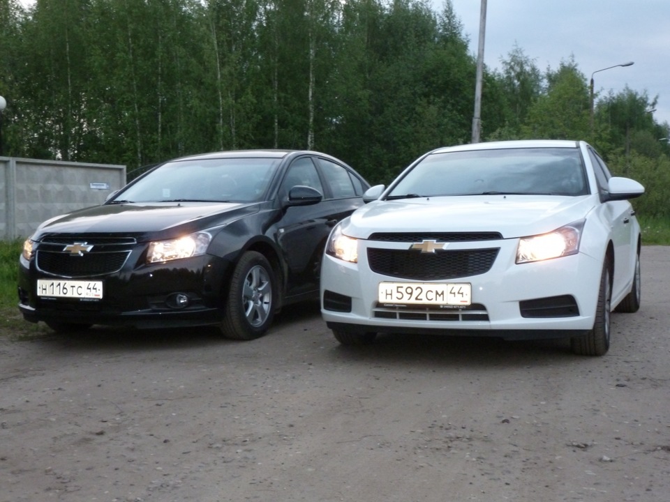 chevrolet cruze фото белый с черным