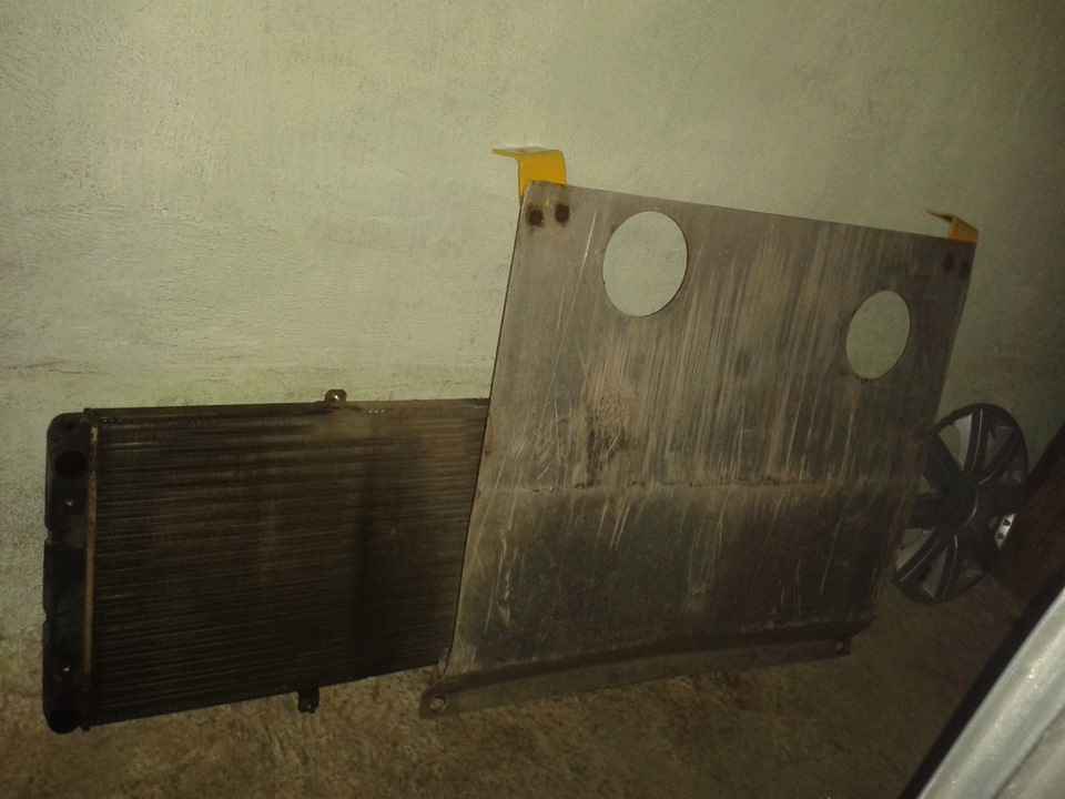 Радиатор охлаждения ДААЗ — Lada 21093i, 1,5 л, 2004 года | поломка | DRIVE2