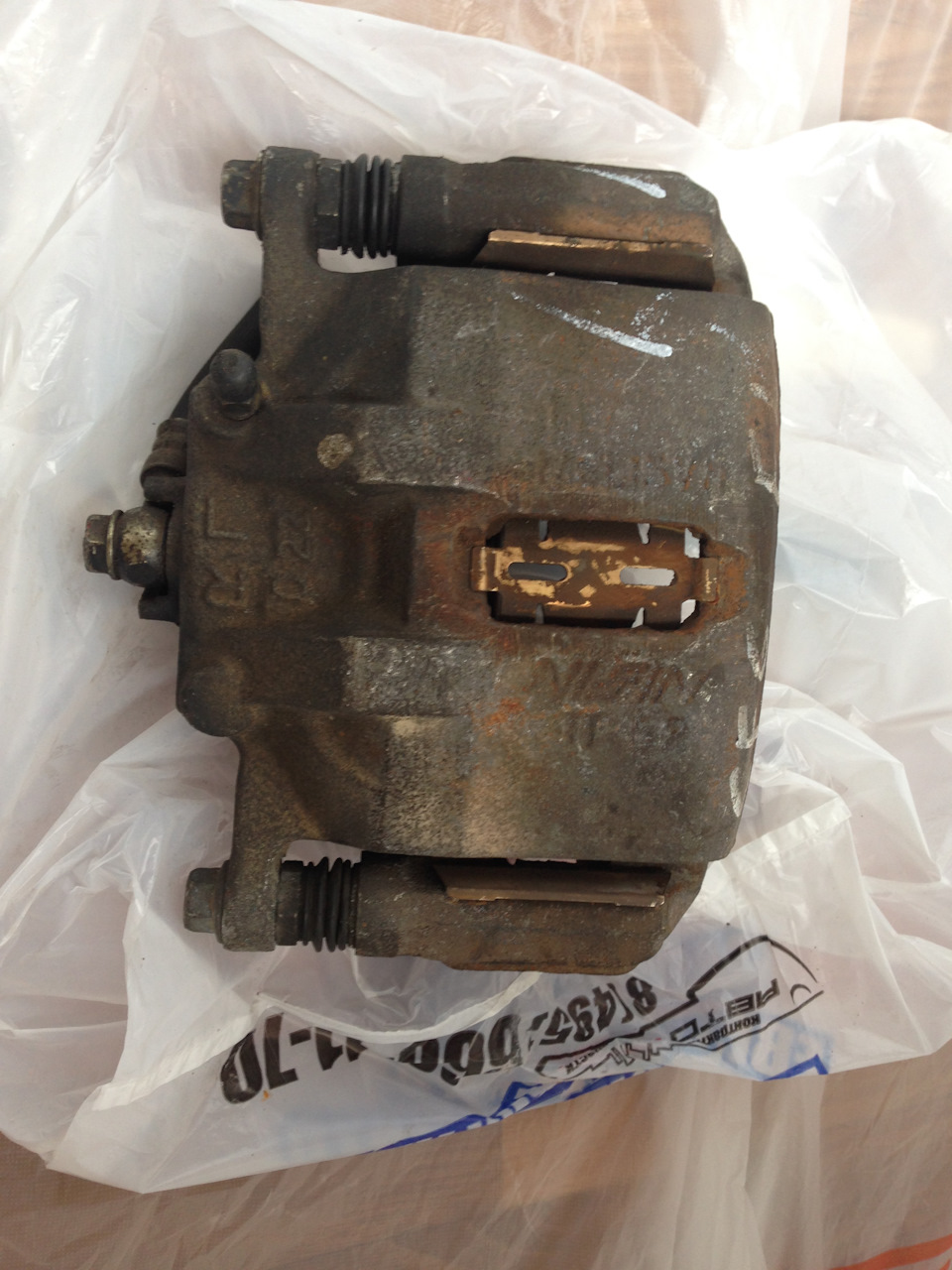 Решил обновить суппорта — Honda Torneo, 2 л, 1998 года | своими руками ...