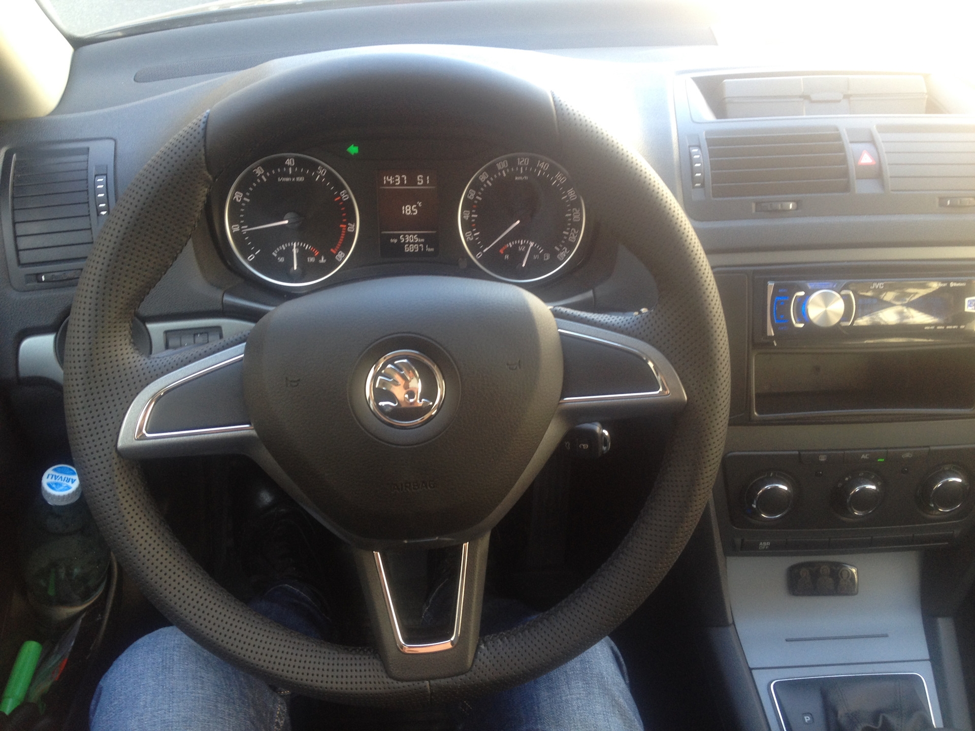 руль skoda octavia a7