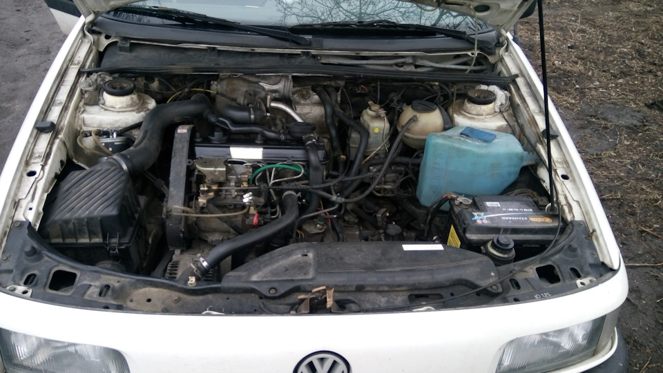 Замена двигателя 1.6 ТД на 1.9 ТД — Volkswagen Golf Mk2, 1,9 л, 1985 ...