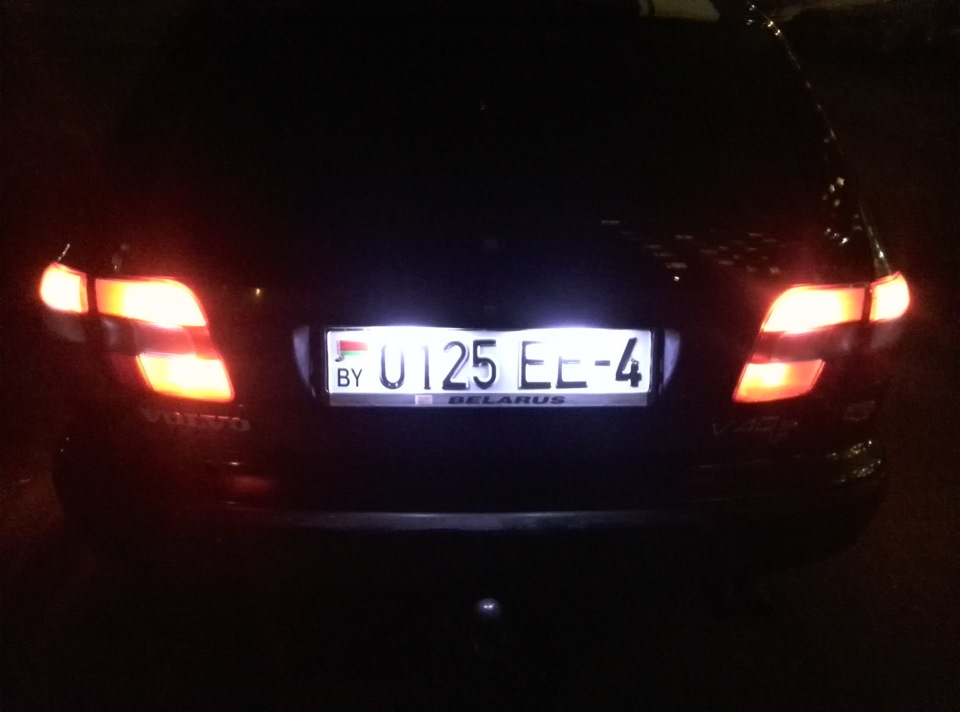 Led лампочки в задние фонари. — Volvo V40 (1G), 1,8 л, 1997 года ...