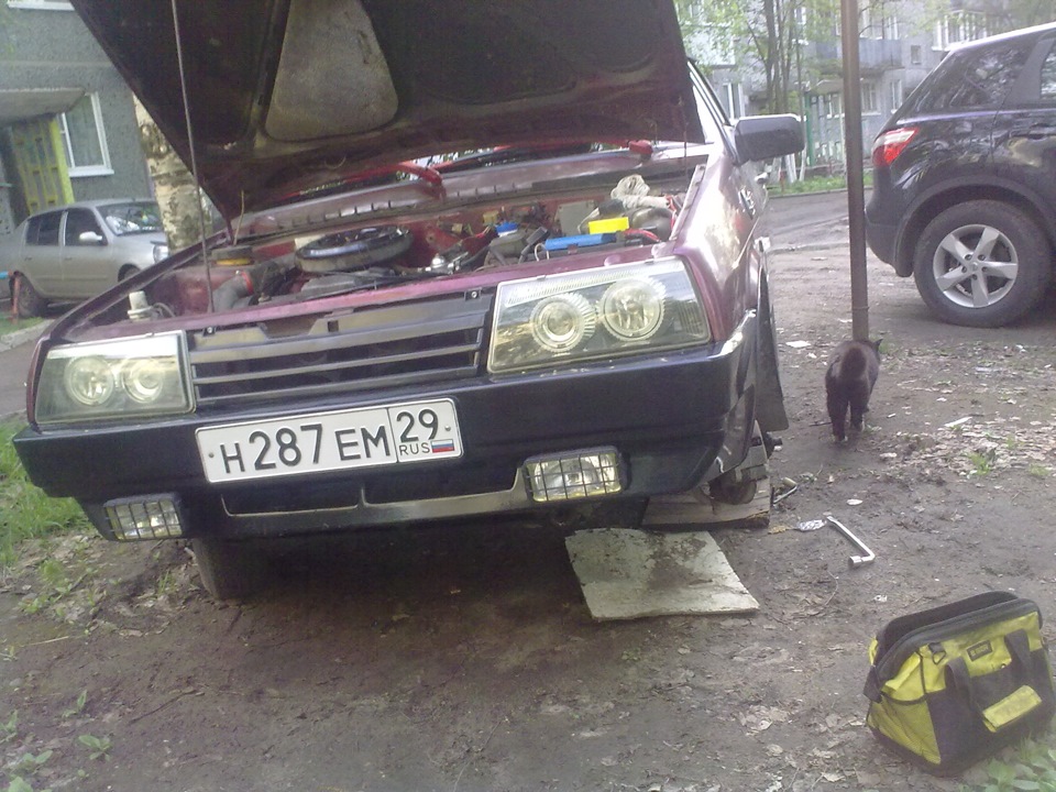 Прокачка тормозов и пару ништяковин — Lada 2108, 1,3 л, 1993 года ...
