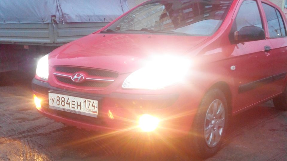 Hyundai Getz 1.4 бензиновый 2008 