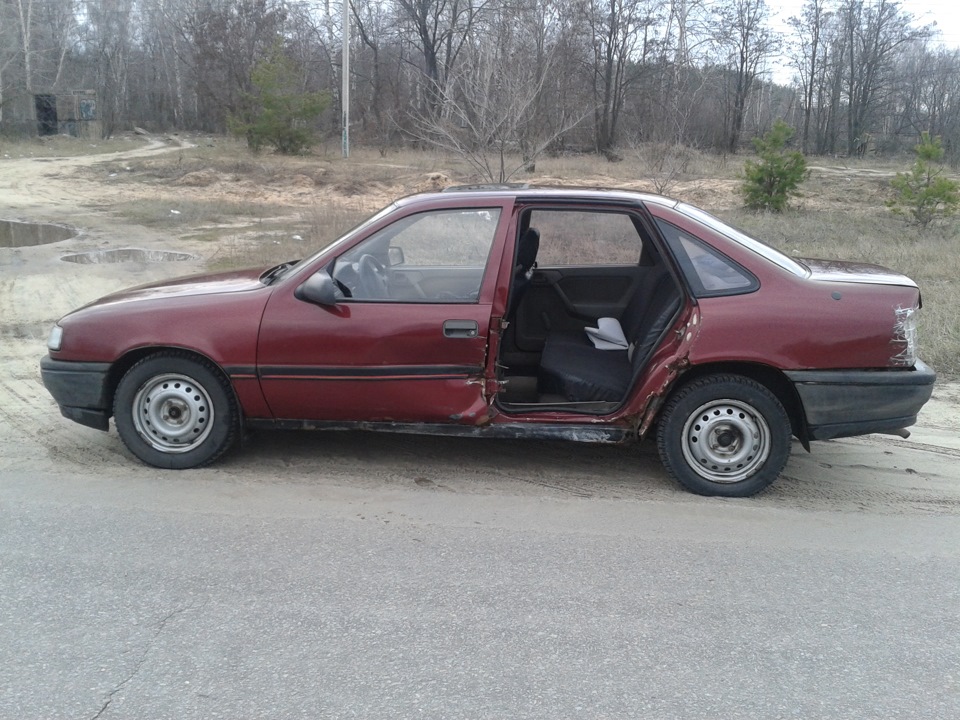 Большая запись о маленьком ДТП — Opel Vectra A, 1,6 л, 1989 года | ДТП ...