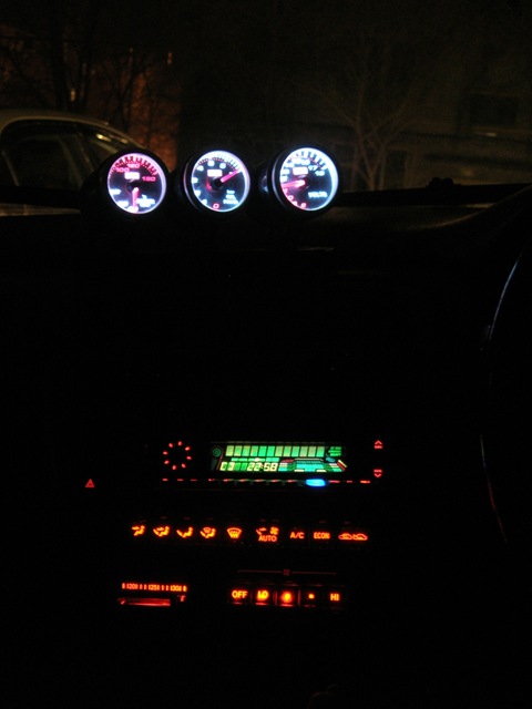 Button illumination LED strip - Toyota Carina 18 L 1996