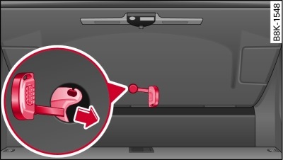 Как открыть багажник ауди а6
