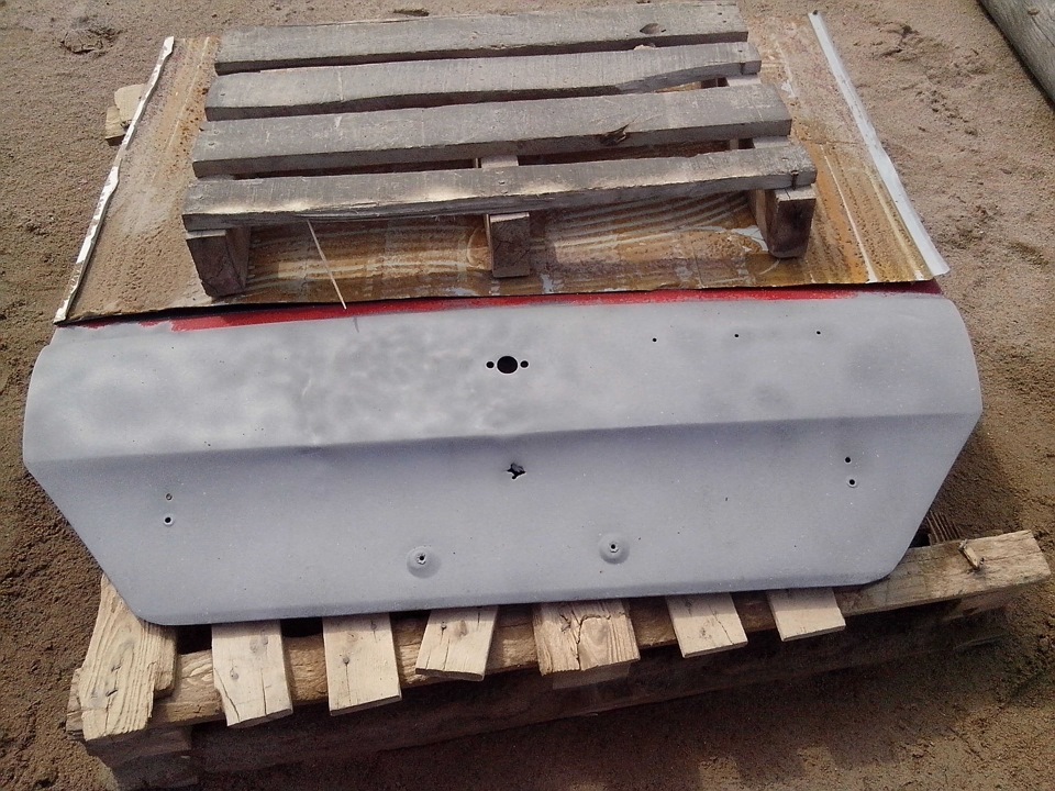 подготовка к покраске крышек капота и багажника! — Москвич 2137, 1,5 л ...